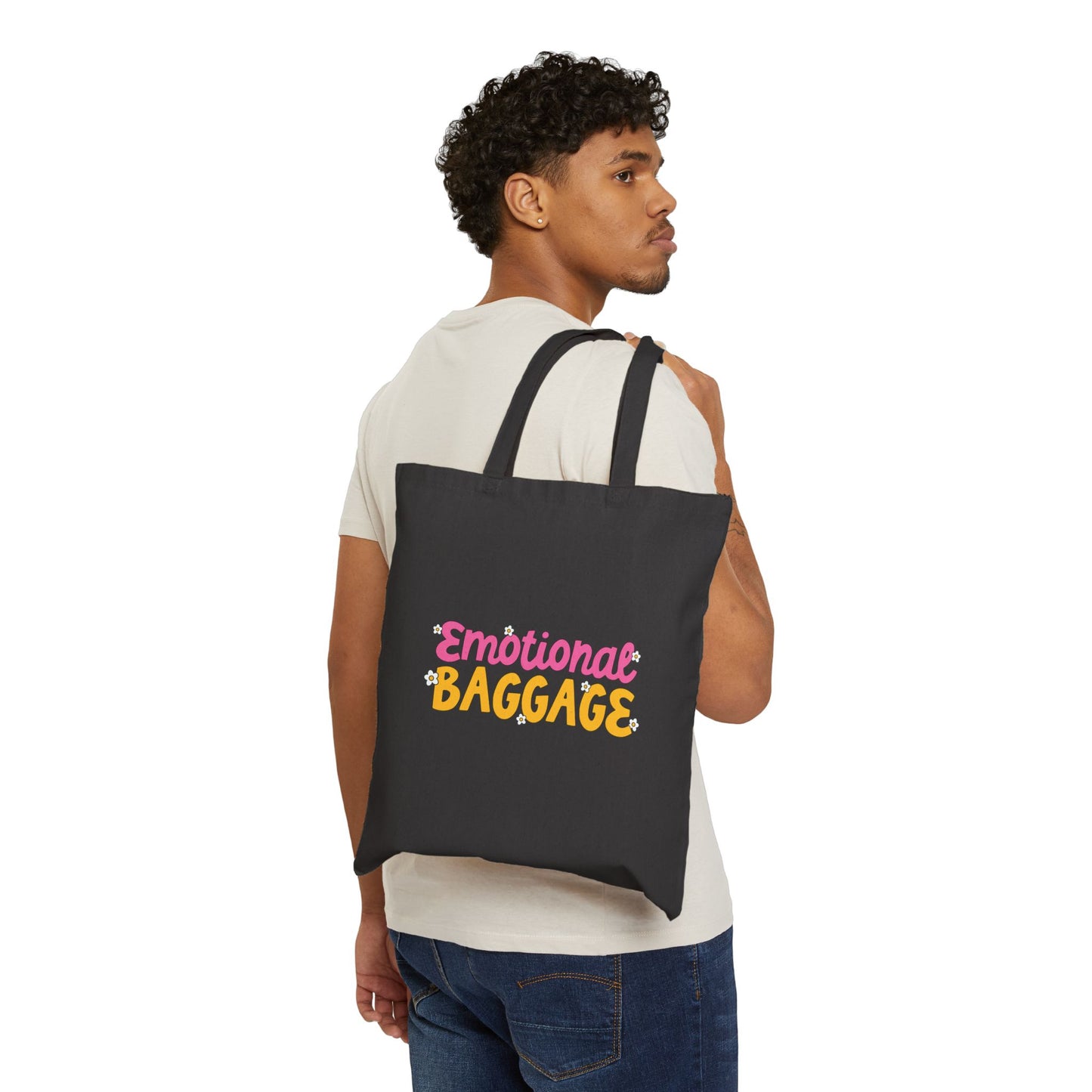 Cotton Canvas Tote Bag - Emotional Baggage