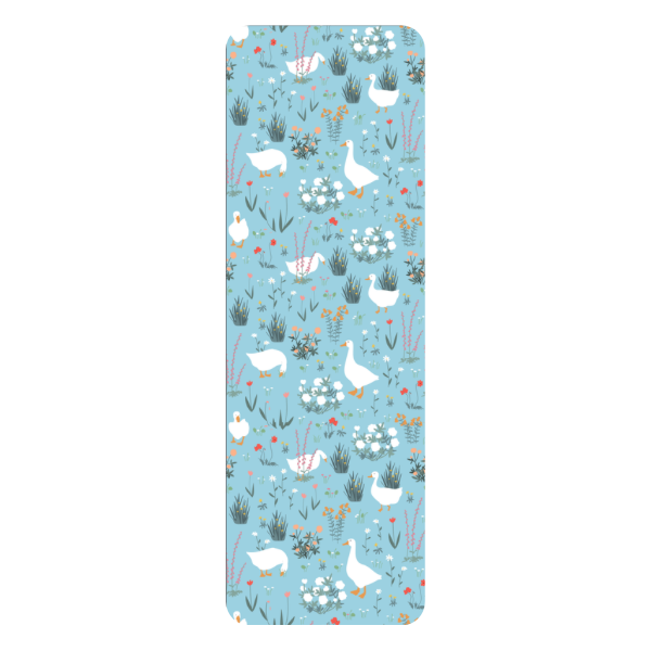 Cute Duck Bookmark, Floral Goose Bookmark, Cottagecore Bookmark, Nature Lover Gift, Book Lover Gift, Aesthetic Bookmark, Spring Reading Accessory