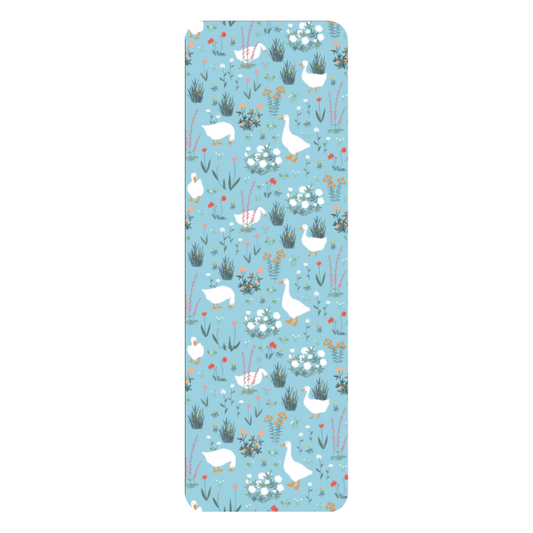 Cute Duck Bookmark, Floral Goose Bookmark, Cottagecore Bookmark, Nature Lover Gift, Book Lover Gift, Aesthetic Bookmark, Spring Reading Accessory