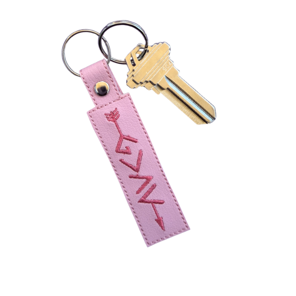 God Is Greater Than The Highs and Lows Keychain, Faith Keychain, Christian Keychain, Embroidered Religious Gift, Inspirational Bag Charm, Bible Verse Gift