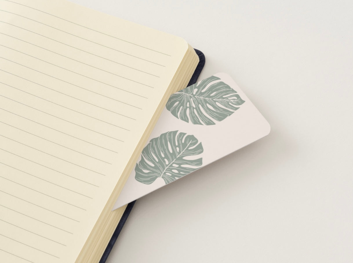 Aesthetic Bookmark, Cute Bookmark, Minimal Bookmark, Book Lover Gift, Floral Bookmark, Reading Accessory, Teacher Gift, Planner Bookmark, Cute Stationery