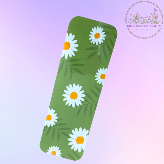 Green Daisy Bookmark | Floral Bookmark for Readers | Aesthetic Book Accessory | Cute Gift for Book Lovers | Botanical Stationery | Spring Reading Gift