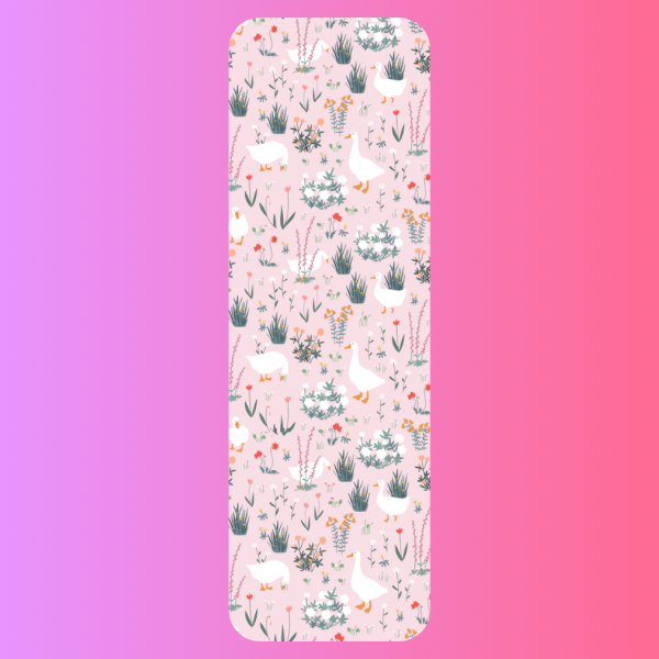 Cozy Goose Floral Bookmark | Cute Animal Bookmark | Aesthetic Reader Gift | Spring Cottagecore Bookmark | Book Lover Gift Idea | Teacher Gift