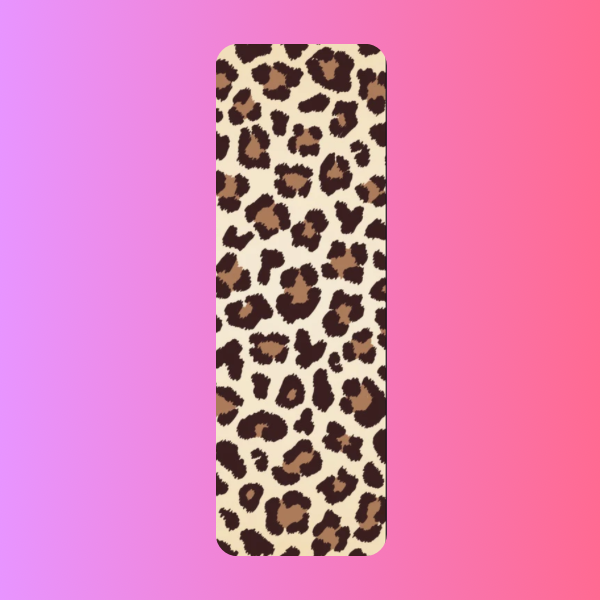 Leopard Print Bookmark, Cheetah Print Bookmark, Neutral Aesthetic Bookmark, Trendy Bookmark, Animal Print Bookmark, Book Lover Gift, Cute Reading Accessory