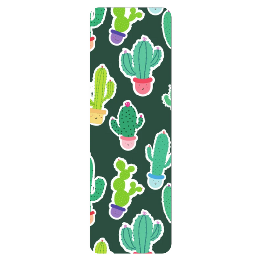 Cute Cactus Bookmark, Kawaii Plant Bookmark, Cartoon Cactus Bookmark, Aesthetic Bookmark, Fun Bookmark, Book Lover Gift, Plant Lover Gift, Cute Reading Accessory
