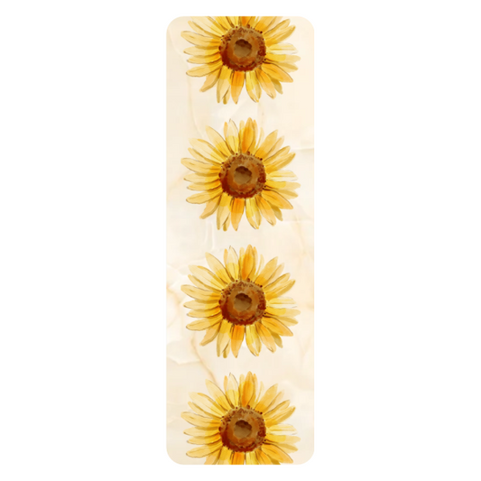 Sunflower Bookmark, Floral Bookmark, Yellow Flower Bookmark, Aesthetic Bookmark, Nature Bookmark, Book Lover Gift, Teacher Gift, Cute Reading Accessory